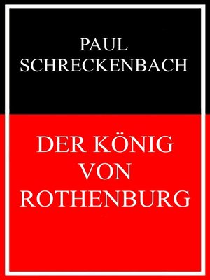 cover image of Der König von Rothenburg